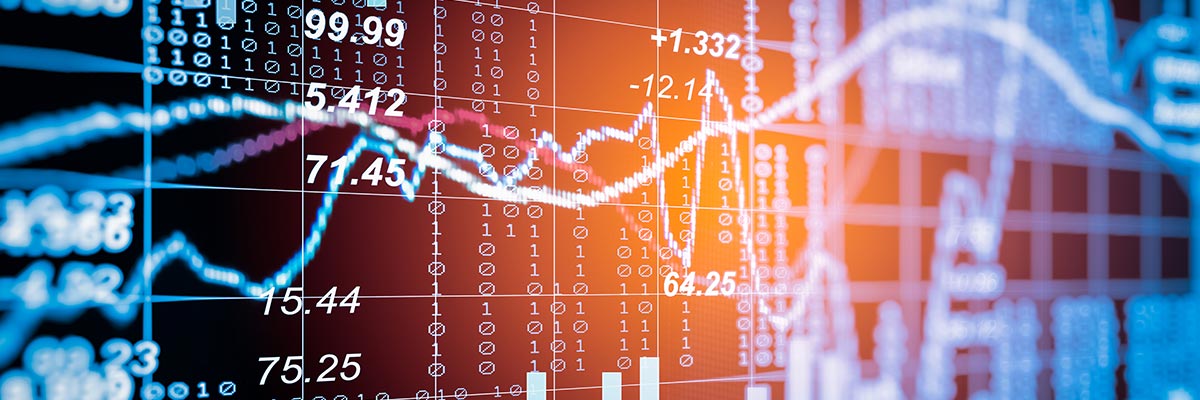Collage of share price graphs causing confusion